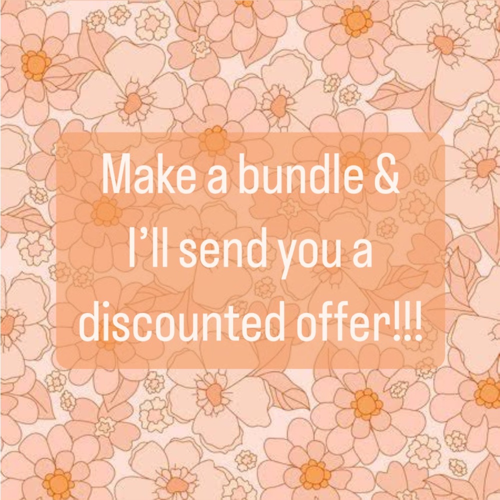 Create a Bundle and I will send you an offer!